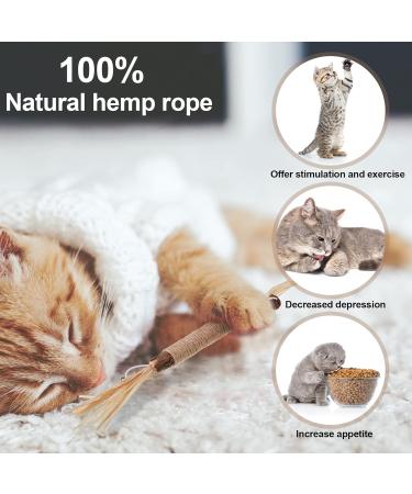 Fanshiontide 6 Packs Silvervine Chew Sticks Cat Chew Sticks Cat Teeth Nip Cat Sticks Cleaning Teeth Chew Catnip Toys Kitten Teething Toys for Cat Teething Cat Teeth Cleaning and Stress Release - Buy Online on GoSupps.com
