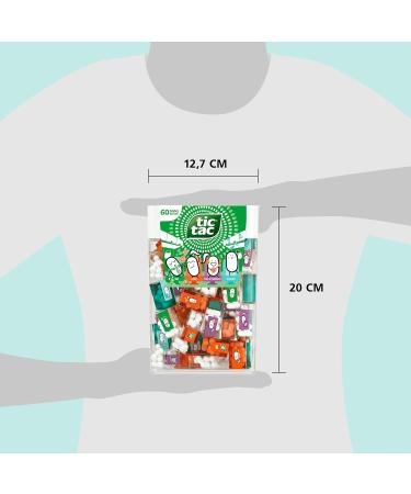 Tic Tac Travels Pack Double Travel Mix 60 Mini-Bo tes par Pack (4 Saveurs) + Jeu de Morpion 120 Bonbons Mini pour v nements coles Cadeaux Bureau et F tes - Buy Online on GoSupps.com