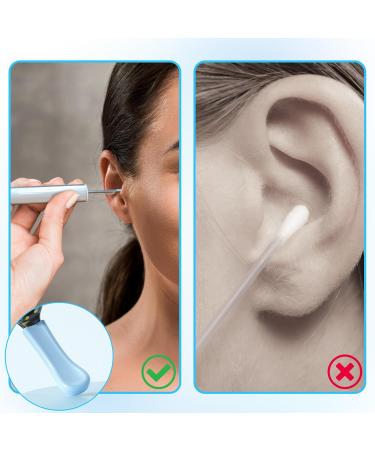 100PCS Silicone Ear Spoon Tips - Ear Cleaner Replacement Tips for Adults & Teens - Effective Ear Wax Removal (Blue - Buy Online on GoSupps.com