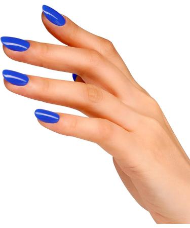 Bluesky Gel Nail Polish Blue Eyeshadow 80639 Bright Blue Navy Long Lasting Chip Resistant 10 ml (Requires Drying Under UV LED Lamp) Blue Eyeshadow 10 ml (Pack of 1) - Buy Online on GoSupps.com