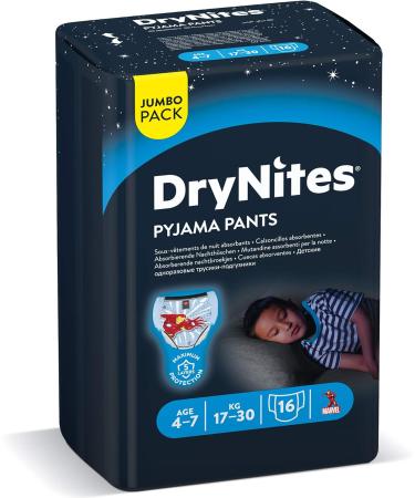 Huggies Dry Nites Boys Panties 4-7 Years (17-30 kg) - Buy Online on GoSupps.com