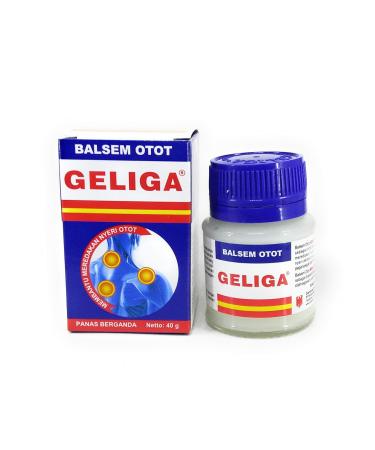 Cap Lang Geliga Muscular Balm 40 Gram (Pack of 2)