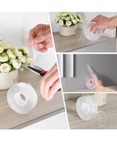 DAGONGREN Double Sided Mounting Adhesive Tape (2 Pack, 19.7FT) - Heavy Duty Double-Sided Tape with Two Widths - Buy Online on GoSupps.com