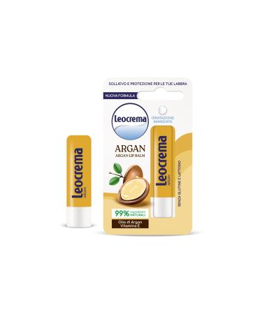 Leocrema Leocrema - Argan oil lip butter lip balm soft and hydrated lips 5 ml