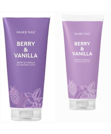 Marykay BERRY & Vanilla Scented Body Lotion & Shower gel-NEW & SEALED