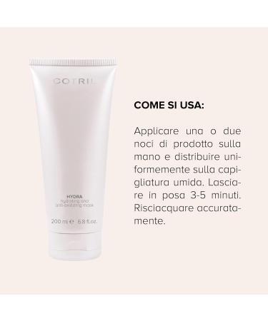 Cotril Hydra Hydrating & Anti-Oxidizing Mask 200ml | Nourishing Antioxidant Hair Treatment for All Hair Types - International Shipping Available - Buy Online on GoSupps.com