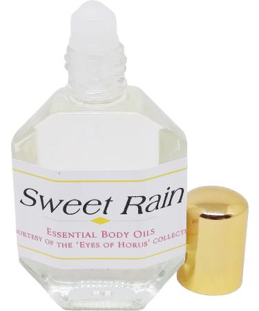 Sweet Rain Scented Body Oil Fragrance Roll-On - Clear - 1/2 oz. - ID#20141 0.5 Fl Oz (Pack of 1)