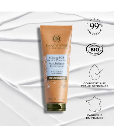  Sanoflore Aciana Botanica organic SOS mask 75ml - Buy Online on GoSupps.com