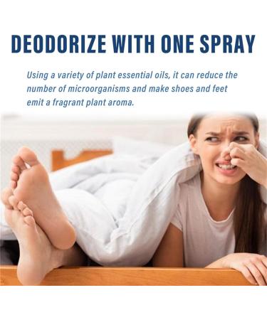 Natural Spray For Deodorization Of Shoes And Foot Spray - Shoe & Foot Spray Deodorizer Shoe & Sock Antibacterial Deodorant Spray Remove Odors Refreshes Antiperspirant Deodorant - Buy Online on GoSupps.com