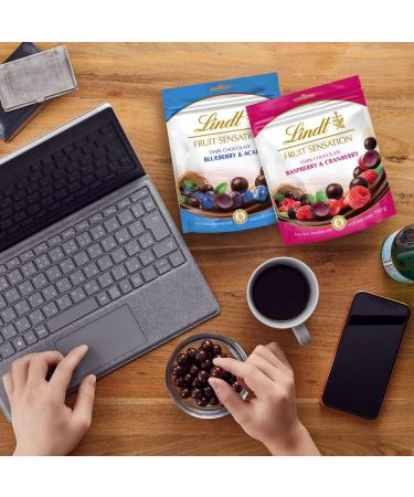 Fruit Sensation with dark chocolate raspberry and Ar ndano Rouge Lindt - Buy Online on GoSupps.com