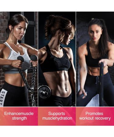 Hoozzch Creatine Gummies for Women & Men Low Sugar Creatine Supplements Help Build Muscle Creatine Monohydrate Gummies Raspberry Flavor Supports Muscle Growth and Enhances Strength 120 Count - Buy Online on GoSupps.com