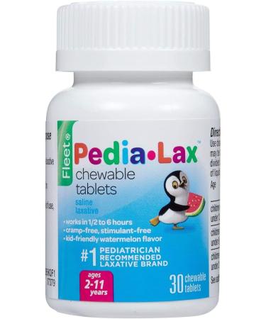 Fleet Children's Pedia-Lax Watermelon Chewable Tablets 30 ea - Buy Online on GoSupps.com