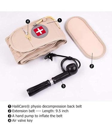 Back Brace - Lumbar Support - Lower Back Pain Relief - Decompression Back Belt Lumbar Spine Support For Lower Back Pain Relief - One Size Fits 29-49 Waist - Buy Online on GoSupps.com