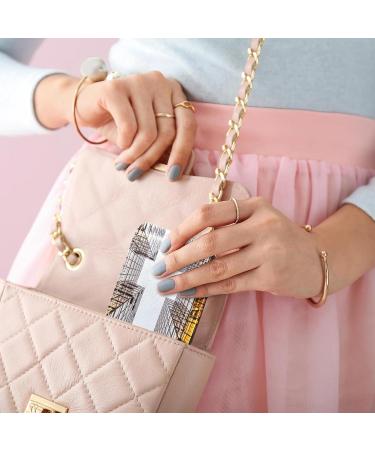 Building Lip Gloss Holder & Portable Makeup Bag - Multi-Colored Lipstick Organizer Case with Mirror for Women | Travel-Friendly Lipstick Storage Box (9.5x2x7 cm) - Buy Online on GoSupps.com