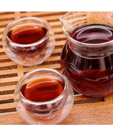 GOARTEA Puerh Tea - Ripe Th Pu erh Loose Leaf 250g / 8.8oz 2005 Year Supreme Ancient Tree Gong Ting Pu-erh -Yunnan Pu erh Puer Pu'er- Chinois Tea - Buy Online on GoSupps.com