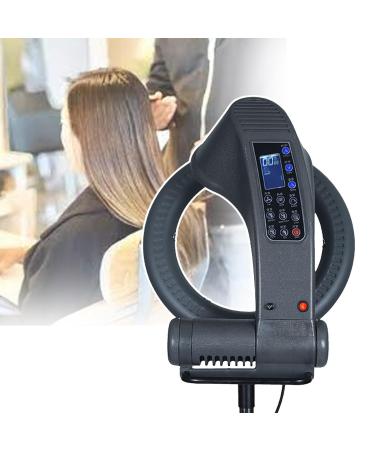 1200W Professional Height Adjustable Standing Hair Dryer Bonnet with 3 Temperature Settings Salon Dryer with 360 Rotation for Hairstylist A
