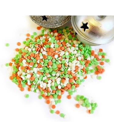 A Pinch Of - Christmas Confetti - 25g. Matt red green & white sugar confetti. Perfect for decorating all your festive cakes bakes & baking into cookies & cupcakes. Just enough for a single bake. - Buy Online on GoSupps.com
