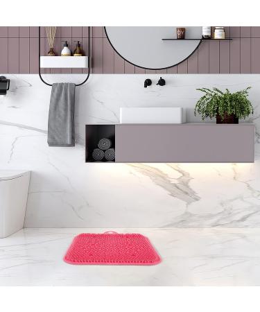 Premium Foot Massage Cushion - Foot Massager & Scrubber for Relaxation | Ideal Tool for Shower & Bath | Perfect for Pregnant Women | PVC Suction Design - Buy Online on GoSupps.com