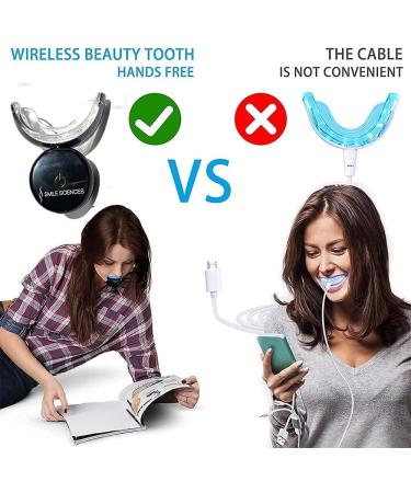 Smile Sciences Teeth Whitening Ultra Red & Blue LED Light - Effective International Shipping Available - Buy Online on GoSupps.com