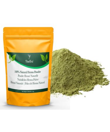 Titanbird 110g Henna Powder, Natural - Pretty Copper Red Highlight - Hair Coloring - Origin: Atlas Mountains - 100% Natural, Pure and Without Additives, Premium Quality Fine Powder