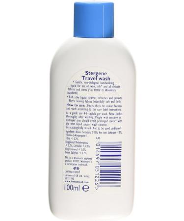 Stergene Gentle Care Travel Wash 100ml - Ideal for Handwashing Delicates - Buy Online on GoSupps.com