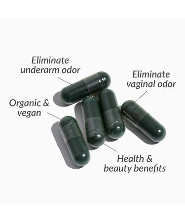 It Just Works All Natural Full Body Deodorizing Supplement for Underarms and Private Parts | Vegan & Organic Deodorant That Works from The Inside Out (365 Count) 365 Count (Pack of 1) - Buy Online on GoSupps.com