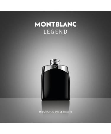MONTBLANC Legend Eau de Toilette - Long Lasting Fragrance with notes of Bergamot Jasmine & Sandalwood - Fresh & Fougere 1.7 Fl Oz (Pack of 1) - Buy Online on GoSupps.com