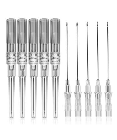 Catheter Piercing Needles - TONBAO 10pcs 16G Disposable Catheter Needles Hollow Needles IV Catheter Needles Ear Nose Piercing Needles