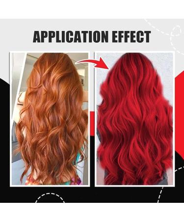 Temporary Hair Wax Colour Red Hair Dye One-time Temporary Modeling Natural Colour Wash Out Easily Hair Dye Wax for Party Cosplay DIY Halloween (Red) - Buy Online on GoSupps.com