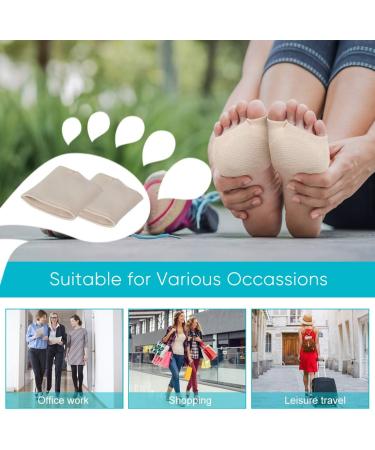 Haofy Metatarsal Pad - Soft Forefoot Cushions for Morton's Neuroma Pain Relief | 1 Pair of Comfortable Damping Pads - Buy Online on GoSupps.com