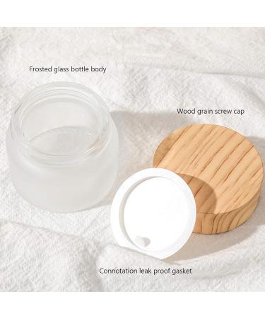 Winfred 5pcs 30g Empty Cosmetic Jars Travel-Friendly Cream Jars Sample Box for Skincare & Beauty - Buy Online on GoSupps.com