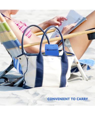 Mikinona Nettoyeur De Sable Pour Corps liminateur De Sable R utilisable Pour Activit s De Plage 1 unit (Lot de 1) bleu - Buy Online on GoSupps.com
