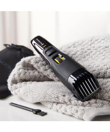 Remington B5 Style Series Cordless Beard Trimmer - Titanium Coated Blades, Adjustable Zoom Wheel - MB5000 Black/Dark Chrome - Buy Online on GoSupps.com
