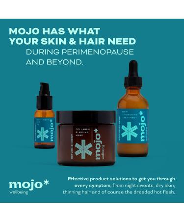 Moisturizing Hair Oil for Dry Hair | Mojo Haircare | Argan, Jojoba, & Squalane Oils | Menopause & Perimenopause Rescue - Buy Online on GoSupps.com