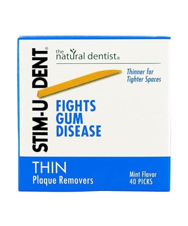 Buy Stim-U-Dent Plaque Removers Thin Mint - 160 Each (Pack of 18) | International Shipping Available - Buy Online on GoSupps.com