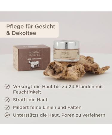 Industrial Cow Face Cream Brightens your skin and reduces wrinkles and blemishes with cow ghee saffron and more Timeless Beauty Secrets - Buy Online on GoSupps.com