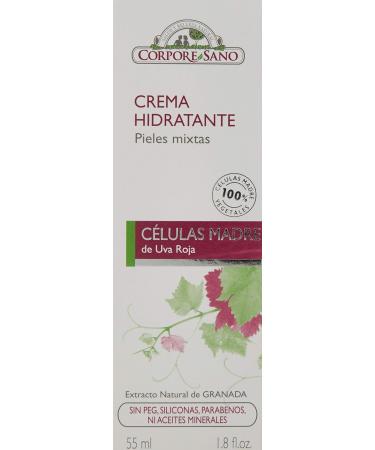 STEM CELLS Moisturizing Cream with Pomegranate Extract for Combination Skin | No PEGs Silicones Parabens or Mineral Oils | 50ml - Shop Internationally - Buy Online on GoSupps.com