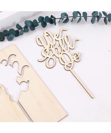 We Still Do Cake Topper - Wedding Cake Topper Decoration Wood Cake Toppers We Still Do Sign Smash Cake Topper Wedding Cake For Photo Booth Props Cake Decorating Supplies First Anniversary - Buy Online on GoSupps.com