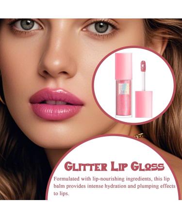 Shimmering Lip Gloss Mirror Lip Gloss | Moisturizing Lip Gloss - Nourishing Makeup Products Lip Balms for Women Lip Makeup - Buy Online on GoSupps.com