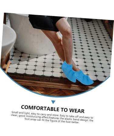 FRCOLOR Home Spa 1pair Mouth Nursing Foot Cover Polyester Piguet Simple Elastic Straps - Buy Online on GoSupps.com