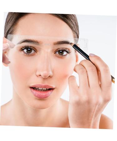 Gogogmee 1 Roll Stickers Eyebrow Makeup Stencil Make up Kit Eye Brow Stencil Eyebrow Line Disposable Labeling - Buy Online on GoSupps.com