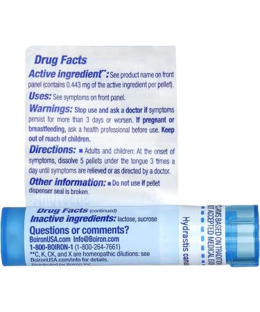 Boiron Hydratis Canadensis 30 - 80 ct | Premium Homeopathic Remedy for International Shipping - Buy Online on GoSupps.com