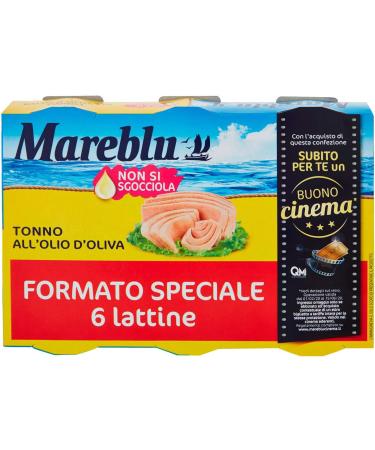 Mareblu Tuna In Olive Oil 6x60g - Buy Online on GoSupps.com