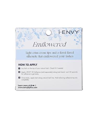 iEnvy Emflowered 3D Flared Fake Eyelashes - Natural Blooming Effect | International Shipping Available - Buy Online on GoSupps.com