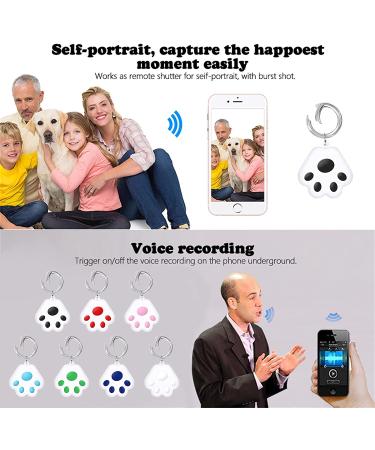 YUUAND Mini Pet Tracker - Waterproof Bluetooth Device for Cats and Dogs - Pink - Buy Online on GoSupps.com