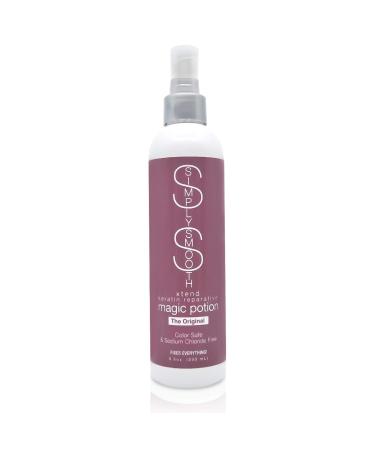 Simply Smooth Xtend Keratin Reparative Magic Potion Original Leave In Conditioner | Detangler & Heat Protection Styling Spray | Repair & Reduce Breakage | Color Safe & Sodium Chloride Free | 8.5 Oz. 8.5 Fl Oz (Pack of 1)