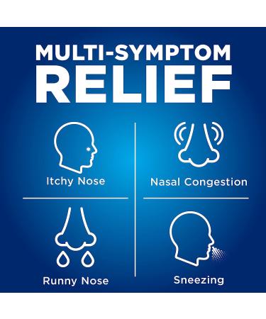 Amazon Basic Care 24 Hour Allergy Nasal Spray - Triamcinolone Acetonide 55 mcg - Non-Drowsy Allergy Medicine, 0.57 fl oz - Buy Online on GoSupps.com