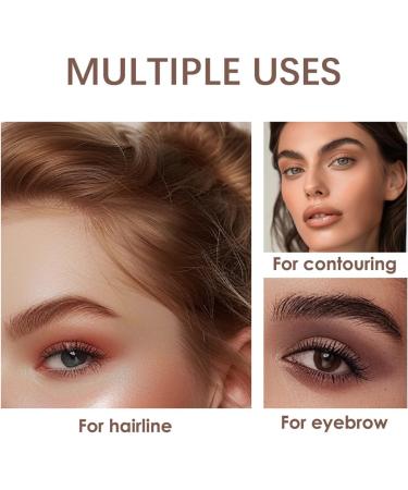 Root Touch Up Powder Hairline Powder Instant Hair Loss Concealer Hair Powder for Thinning Hair Hair Powder Women Windproof & Sweatproof Hair Root Concealer (Black) - Buy Online on GoSupps.com