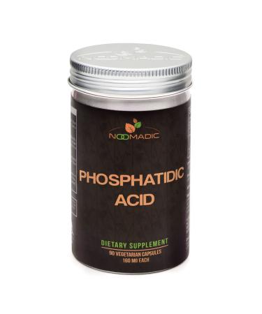 Phosphatidic Acid (PA), 90 Capsules | 160mg Each, Standardized to 50% Phosphatidic Acid - Buy Online on GoSupps.com