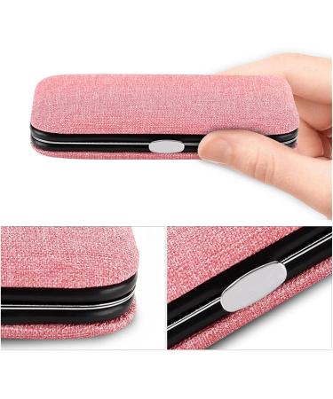 PSGS 8 PCS Nail Clipper Kit Stainless Steel High Hardness Curve Edge Black Pink Nail Cutter Scissor Tweezer Manicure Pedicure Tools (Color : 03) - Buy Online on GoSupps.com